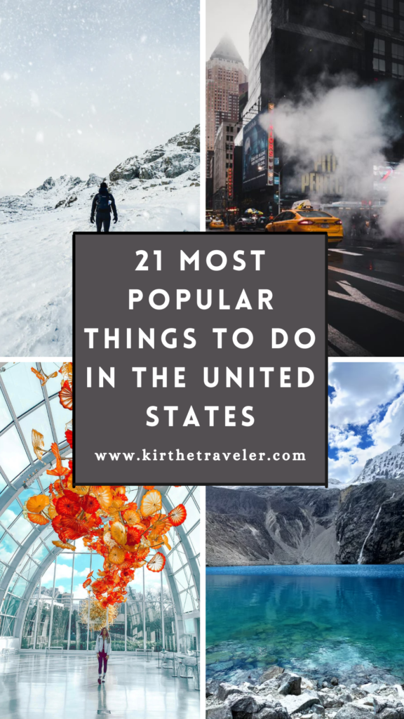 Popular Things to Do in the United States